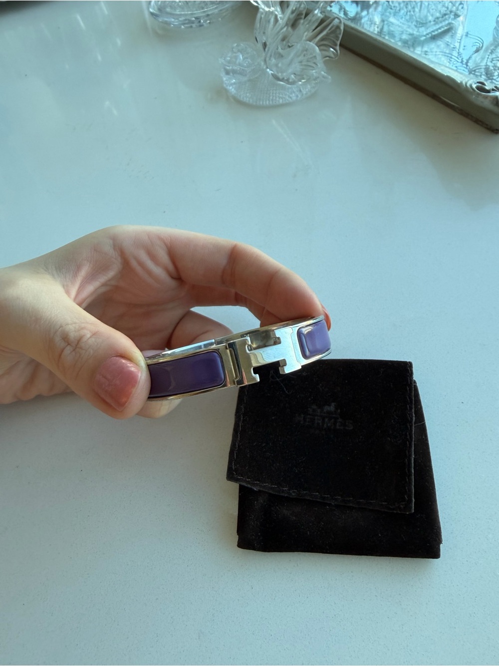 Hermes H click Bracelet limited edition color